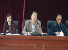 党组书记赵强发表动员讲话